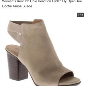 Kenneth Cole Fridah Fly Open Toe Booties